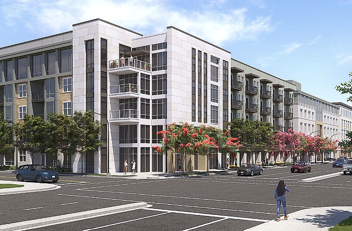 A rendering of 1899 Fruitville from the corner of North Osprey Avenue and Fruitville Road.