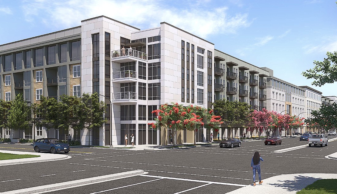 A rendering of 1899 Fruitville from the corner of North Osprey Avenue and Fruitville Road.