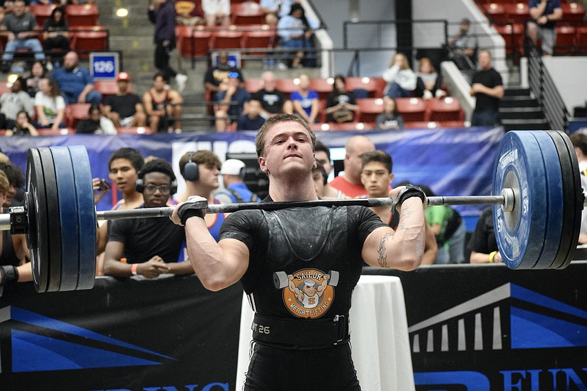 Senior Ty Drobney was the 3A-6 regional champion for Olympic style in the 183-pound weight class, but did not place at the state championship.