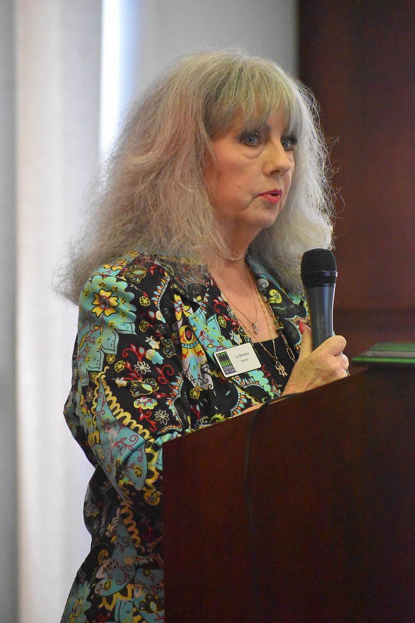Liz Brookins, who serves as co-chair for the grants committee for Sisterhood for Good alongside Valerie Walrin, says over 57,790 lives have been impacted by their grants over the past 15 years.