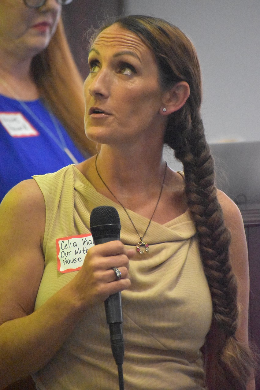 Celia Kane, program director of Catholic Charities Diocese of Venice, shares how Our Mother's House, a 2-year transitional living program, assists single mothers.