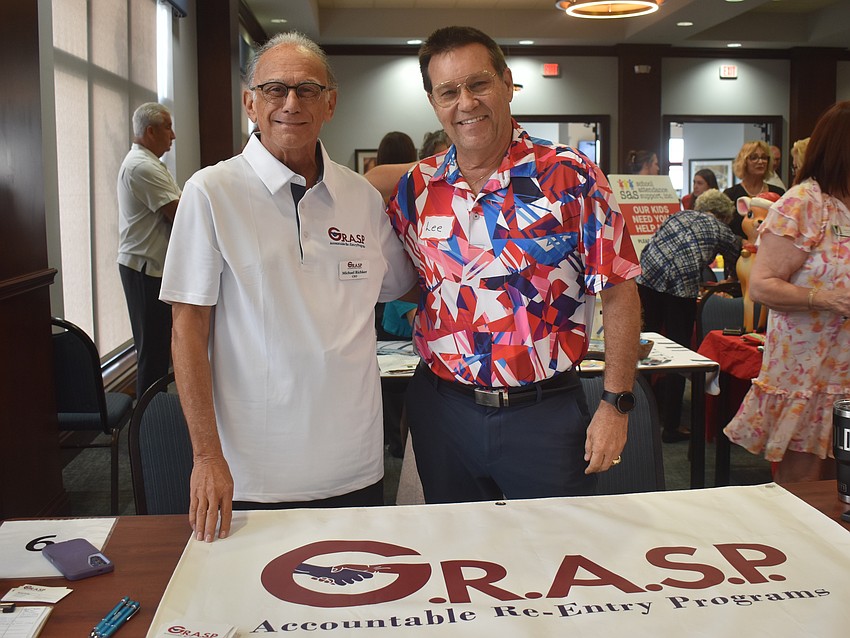 CEO Michael Richker and Treasurer Lee Brewer of Grasp, a nonprofit that supports people transitioning back into society after incarceration, homelessness or treatment, say they are diligent with funds they are given in order to help as many as possible.