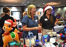 Holiday House SRQ's Megan Micale, executive director, and Sepi Ackerman, co-founder and executive president, say a grant would allow for 350 Title I students to receive school uniforms, shoes and a holiday experience.