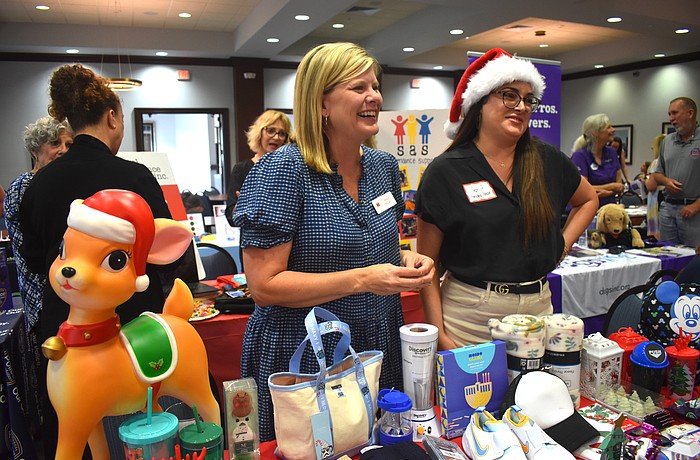 Holiday House SRQ's Megan Micale, executive director, and Sepi Ackerman, co-founder and executive president, say a grant would allow for 350 Title I students to receive school uniforms, shoes and a holiday experience.
