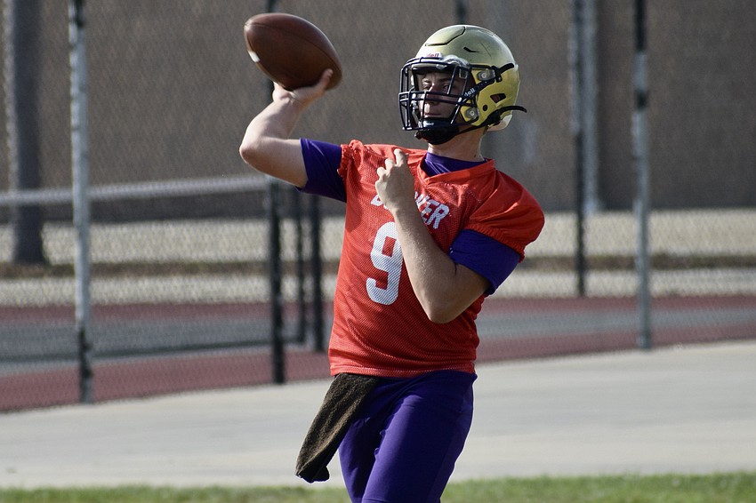 Junior quarterback Mason Summer is the projected starter under center for Booker. Having transferred in from Manatee, this fall will be his first and only season with the Tornadoes. Junior quarterback Mason Summer is the projected starter under center for Booker. Having transferred in from Manatee, this fall will be his first and only season with the Tornadoes.