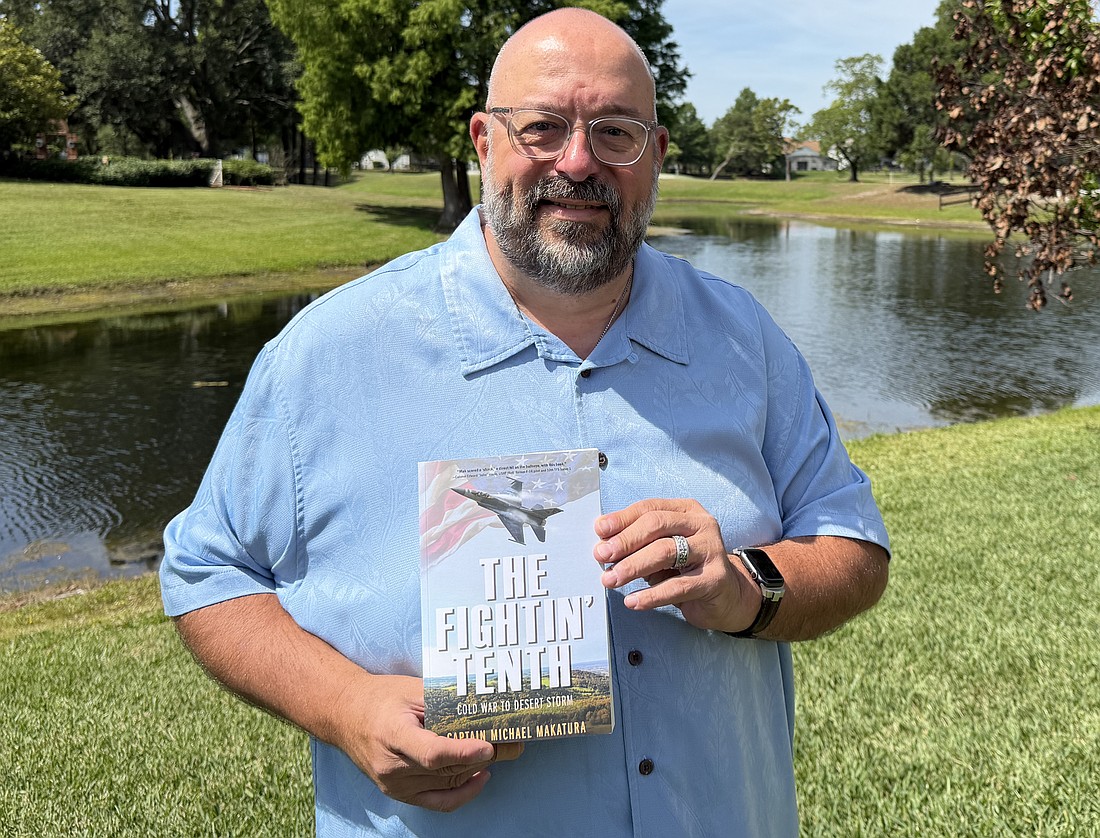 Air Force Capt. Michael Makatura wrote a book to honor the legacy of the men with whom he served in the 10th Tactical Fighter Squadron.