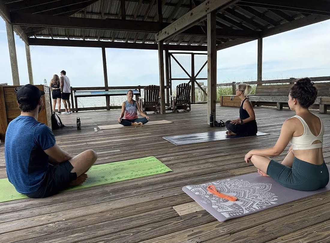 The 60-minute Yoga at the Lake starts at 10 a.m. and will take place at the end of the Healthy West Orange Boardwalk.