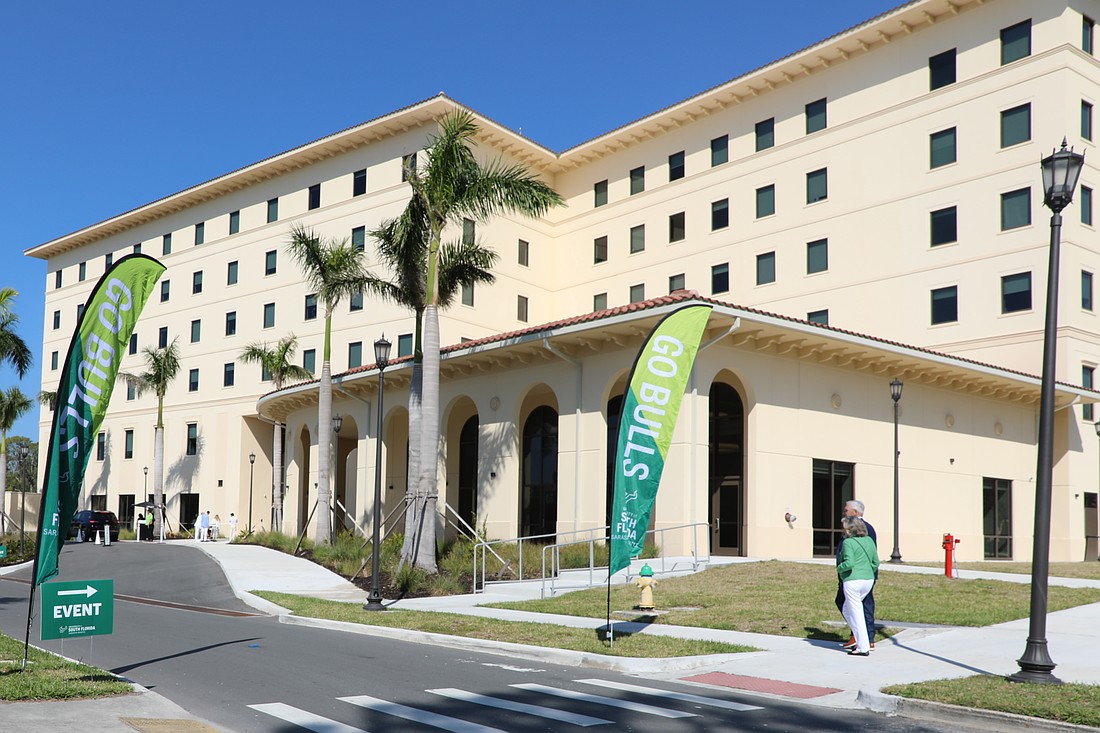 The USF Sarasota-Manatee campus has steadily grown over the past 20 years on Tamiami Trail.