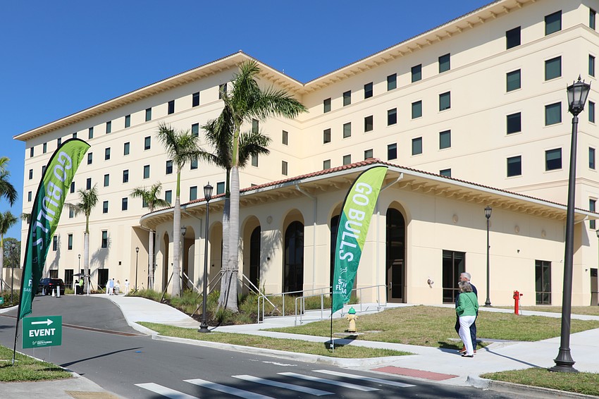 The USF Sarasota-Manatee campus has steadily grown over the past 20 years on Tamiami Trail. The USF Sarasota-Manatee campus has steadily grown over the past 20 years on Tamiami Trail.