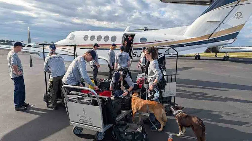 Zach Zeller flew multiple missions to Jamaica after Hurricane Melissa. Zach Zeller flew multiple missions to Jamaica after Hurricane Melissa.