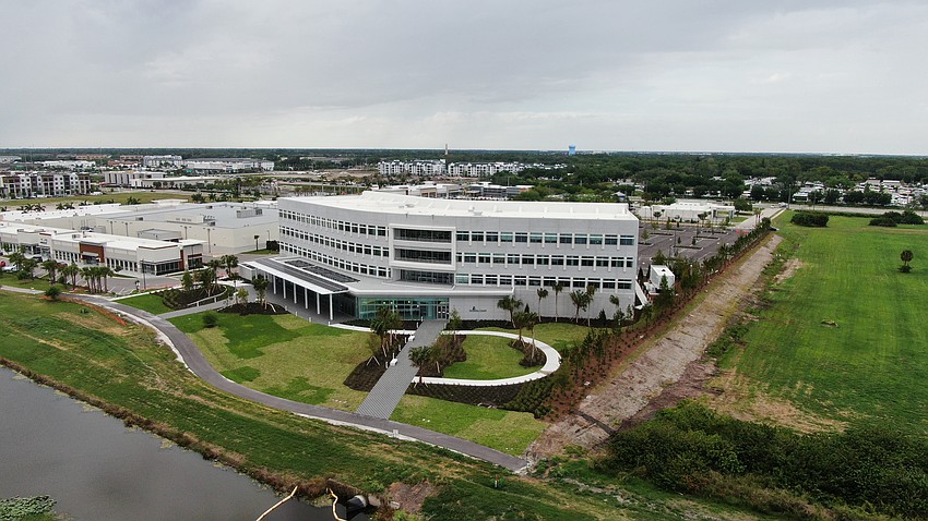 Work on the Sarasota County Administration Center began in late 2023.