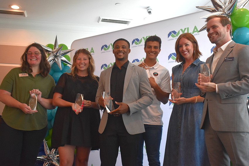 The six winners for the YLA Next Gen Awards are Olivia Garcia, Jesslynne Quakkelaar, Tre Alexandrea, Felipe Rojas, Kaitlyn Perez and Jacob Kinsel.