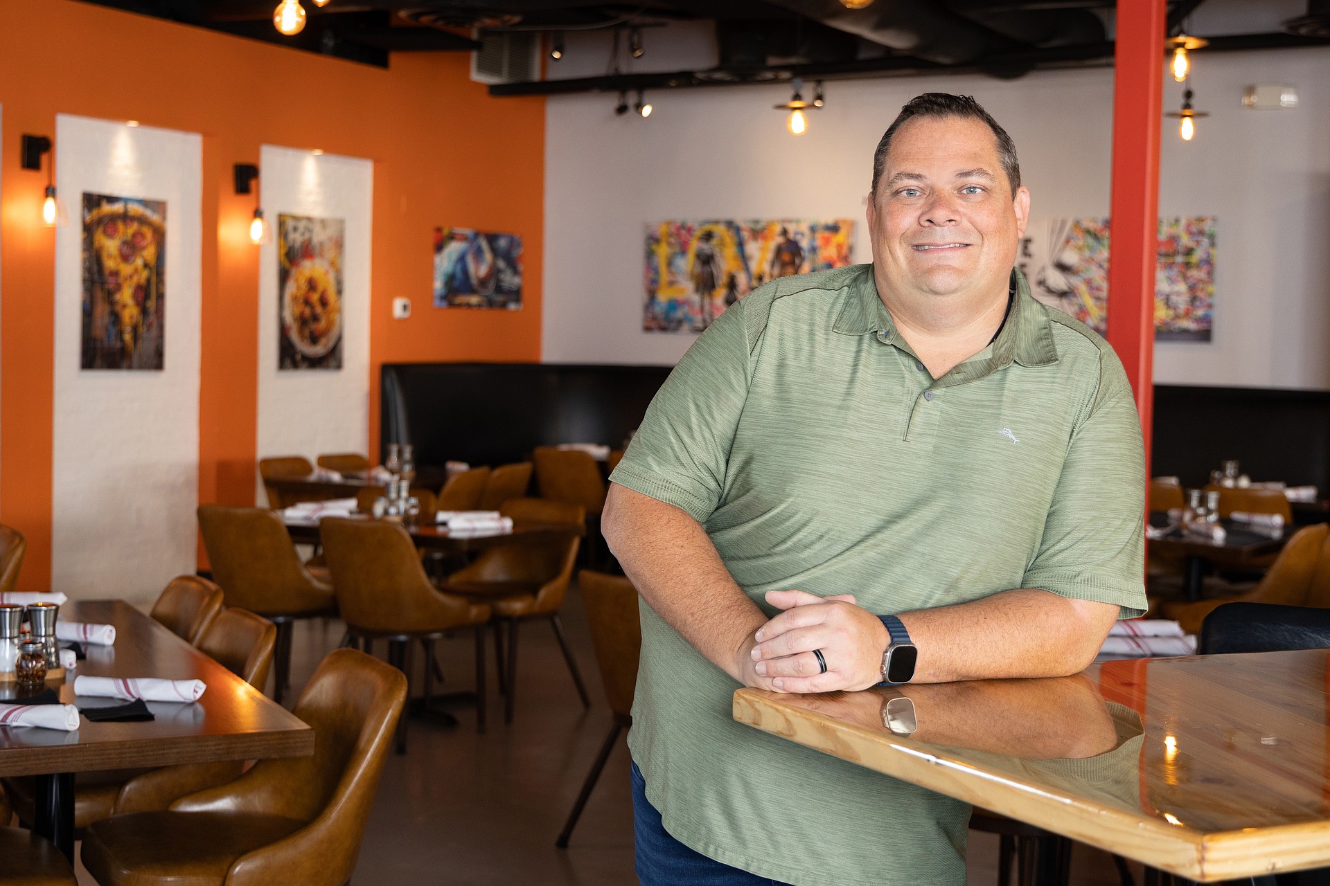 Zach Zeller co-owns three restaurants in Lakewood Ranch.