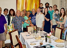 In a room packed with family members — adjacent to another room with several times as many additional friends — longtime Longboat Key resident Harold Goldstein celebrated his 100th birthday on May 11 at Rosemary and Thyme.