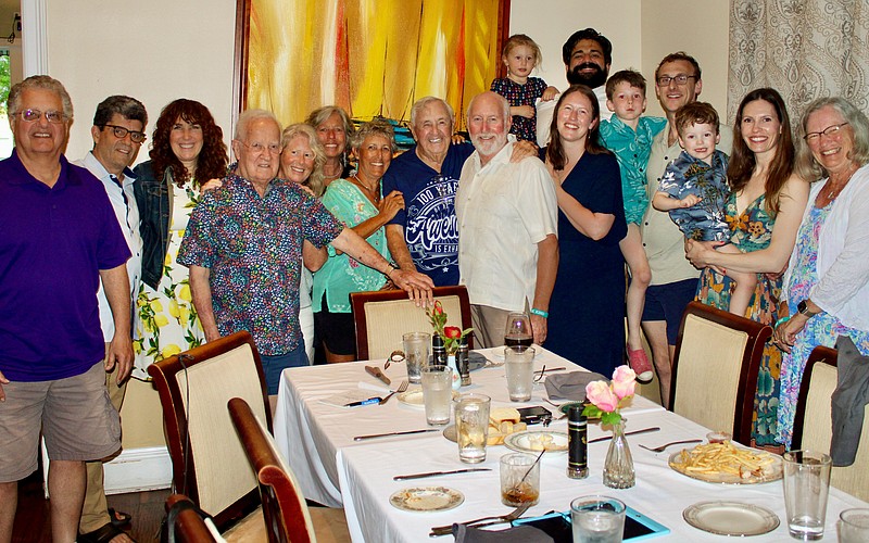 In a room packed with family members — adjacent to another room with several times as many additional friends — longtime Longboat Key resident Harold Goldstein celebrated his 100th birthday on May 11 at Rosemary and Thyme.