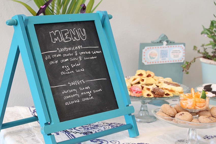 Inspired by English afternoon tea, The Paradise Center's latest social included organic tea, finger foods and coloring for adults.