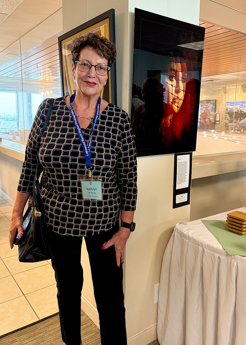 Photographer Kathryn DeYoung endeavored to capture the feeling of social isolation amid Covid-19-prompted shutdowns with her portrait piece, 