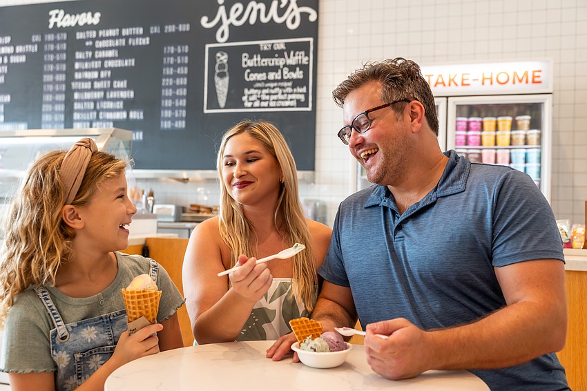 From classic scoops to frozen yogurt and fruit-filled treats, the UTC district surrounding the mall offers plenty of refreshing stops to cool off on a hot day.