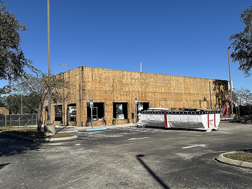 The city issued a permit in May 2025 for an exterior and interior remodel of the building at Beach Boulevard and San Pablo Road.