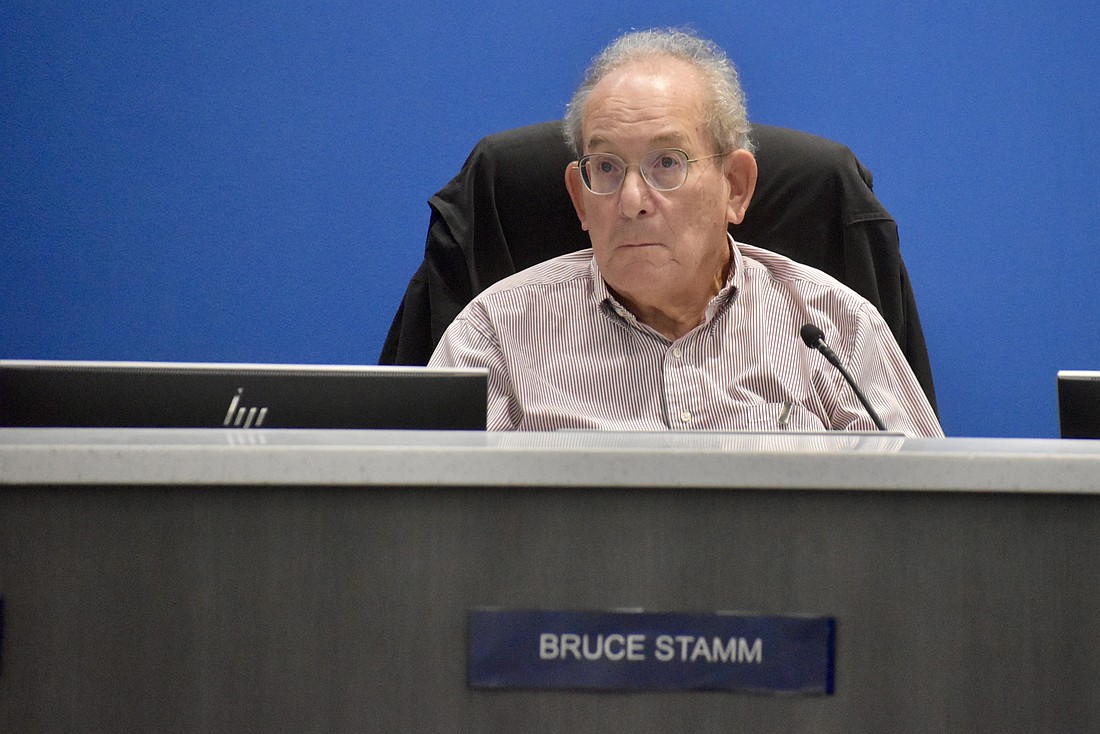 Lakewood Ranch's Bruce Stamm says residents in District 1 are being denied due process because of a lack of representation.