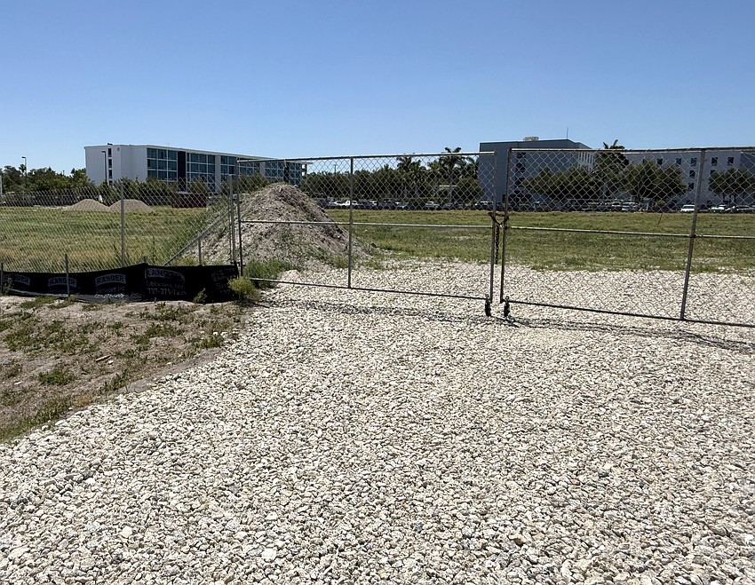 The new Kompose Hotel will stand on this open parcel owned by Sarasota-Bradenton International Airport at the intersection of Rick Piccolo Circle and Rental Car Road. The new Kompose Hotel will stand on this open parcel owned by Sarasota-Bradenton International Airport at the intersection of Rick Piccolo Circle and Rental Car Road.