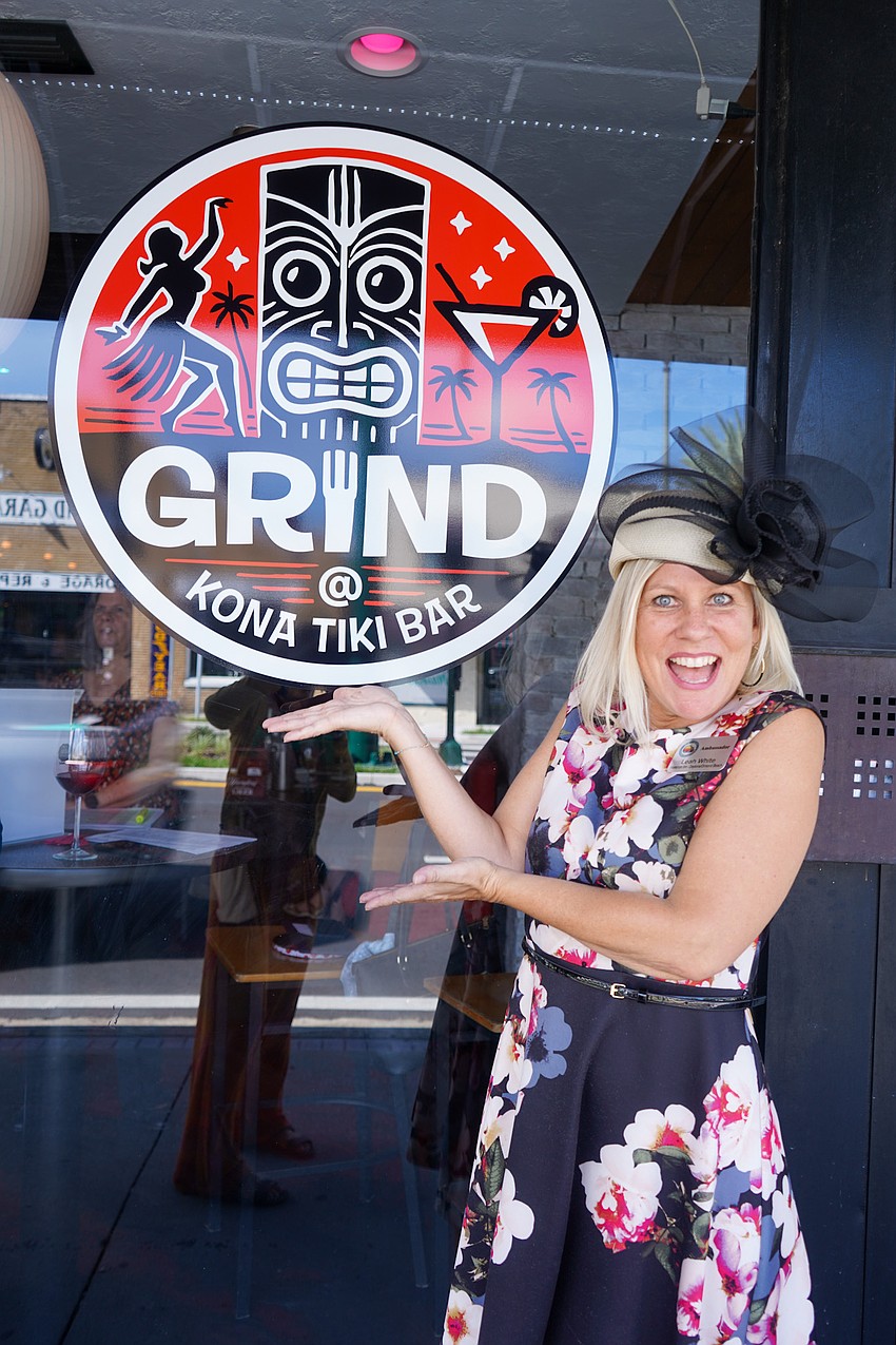 Leah White, ambassador of the Ormond Beach Chamber of Commerce. Photo by Rachel Mills