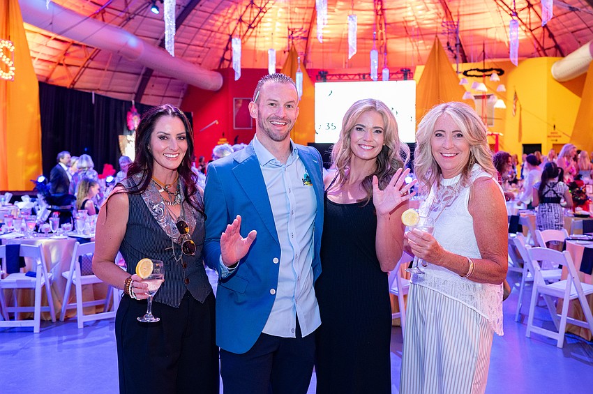 Julie Hendrix, Kris and Chelsea Chana and Barbara Parrish