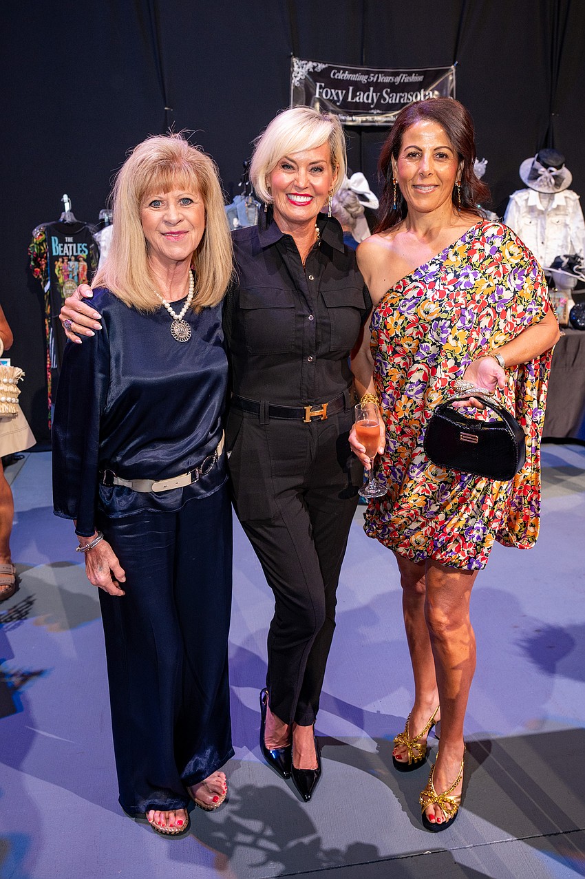 Nancy Metcalf, Linda Krysinski and Malika Apple