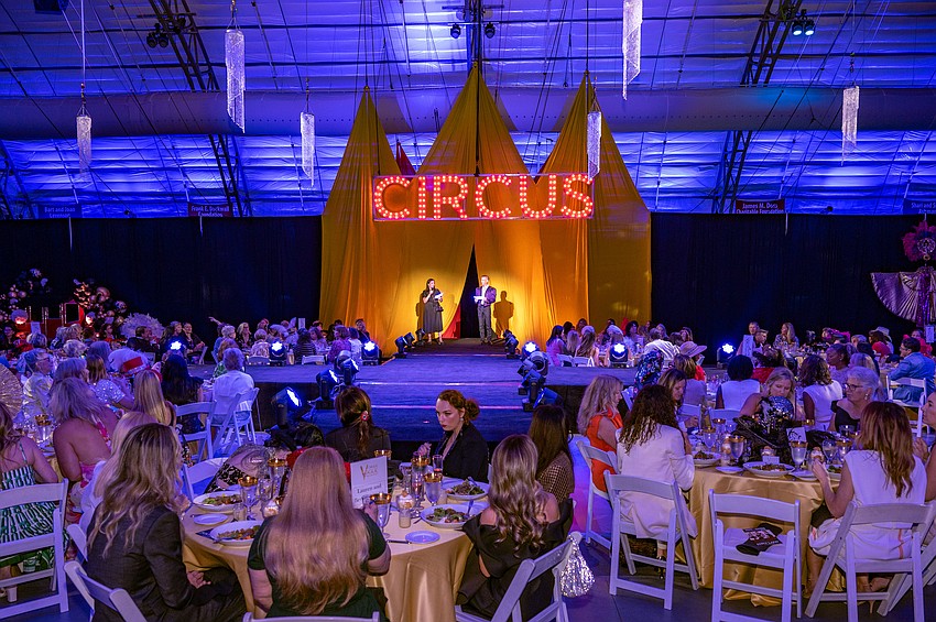 Runway hosts, CAC CEO and President Jennifer Mitchell and Joey Panek, get the show started.