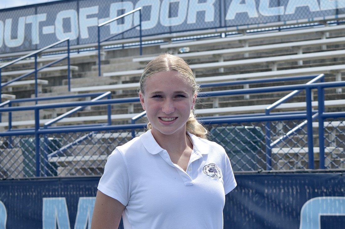 Zoë Buller began pole vaulting as a sixth grader. One year later, she's a regional and district champion, ultimately placing eighth at the FHSAA Class 1A track and field state championship.