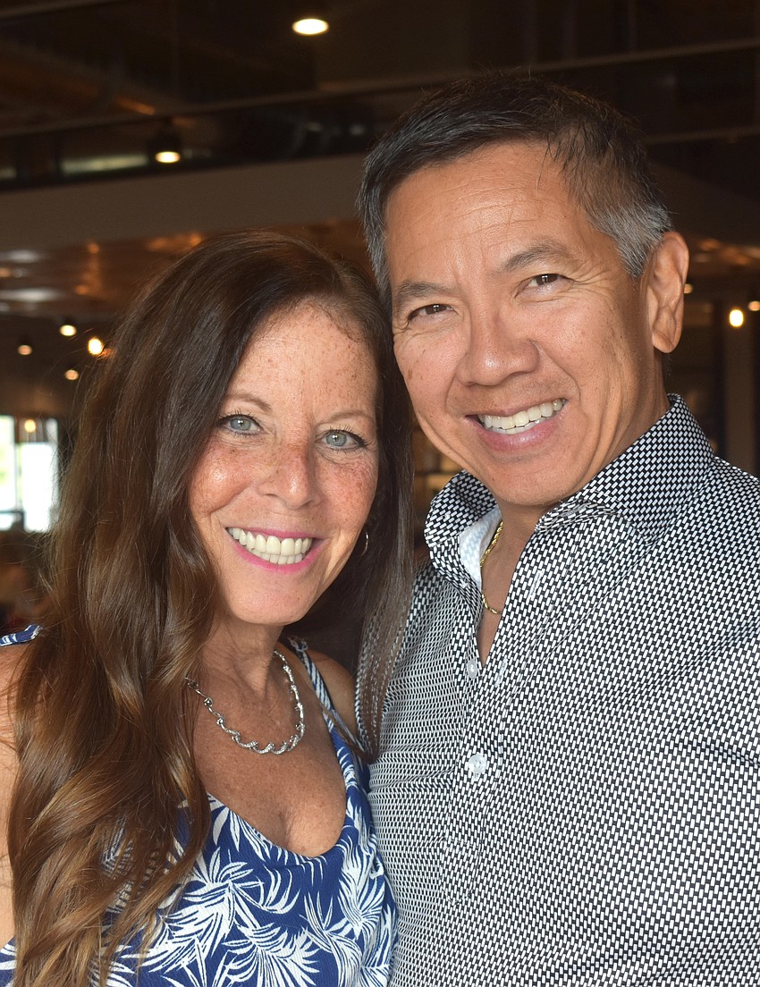 Lisa Lieberman-Wang and Yardley Wang are grateful for each day and surround themselves with people who feel the same.
