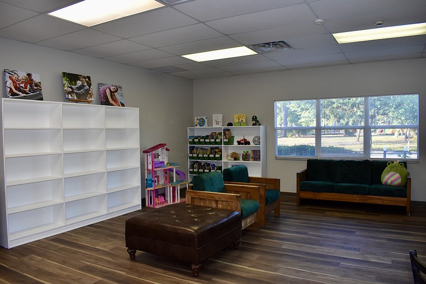 The learning center is ready to welcome campers. It includes an art studio, nurse's station and employee lounge.