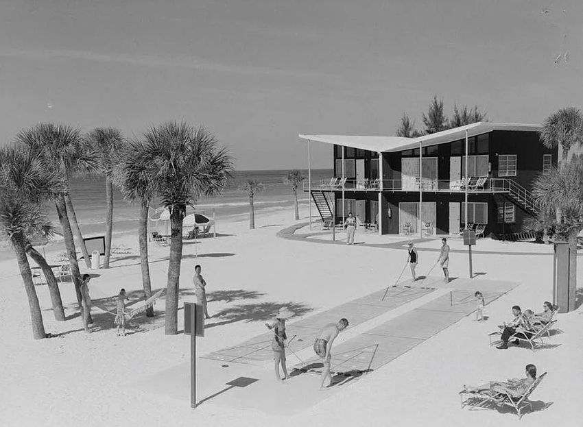 The Far Horizons Resort was purchased by Murf Klauber to be redeveloped into a luxury spa, a project that died out after a battle with the town that culminated in a lawsuit where the town was ordered to pay $9 million to Klauber in damages. The town eventually settled with Klauber by paying him $6.5 million cash. The Far Horizons Resort was purchased by Murf Klauber to be redeveloped into a luxury spa, a project that died out after a battle with the town that culminated in a lawsuit where the town was ordered to pay $9 million to Klauber in damages. The town eventually settled with Klauber by paying him $6.5 million cash.