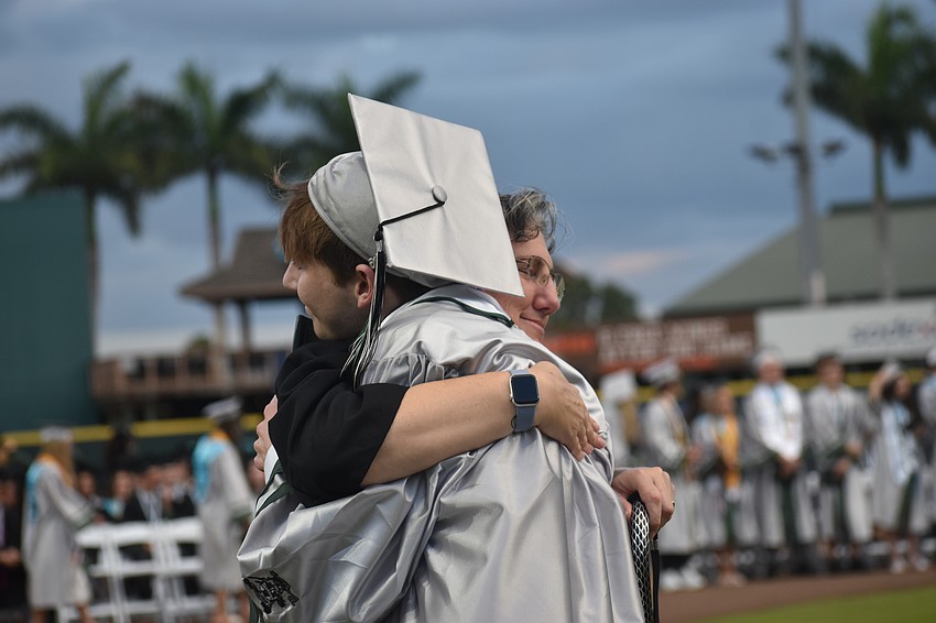 School Board Member Heather Felton says she is proud of graduating senior Jack Lowrance for not only his academic accomplishments, but his community work.