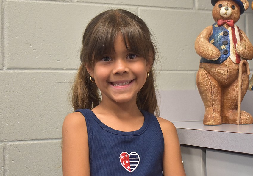 Victoria Barreto, kindergartener at Freedom Elementary School