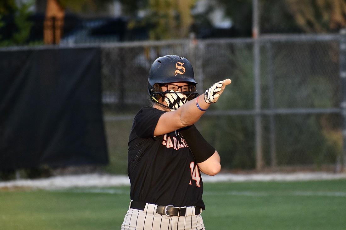 Gia DePastino was one of five seniors on the Sailors' 13-person roster in 2026. She'll play for Warner University at the NAIA level this fall.