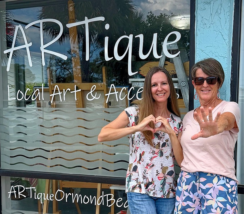 Carrie Jepsen and her mom Renata Holder are the owners of ARTique. The mother-daughter duo is celebrating five years in business. Courtesy photo Carrie Jepsen and her mom Renata Holder are the owners of ARTique. The mother-daughter duo is celebrating five years in business. Courtesy photo