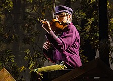 Andrii Padkovskyi plays the titular role in Asolo Rep's "Fiddler on the Roof," which runs through May 24.