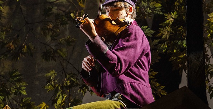 Andrii Padkovskyi plays the titular role in Asolo Rep's "Fiddler on the Roof," which runs through May 24.