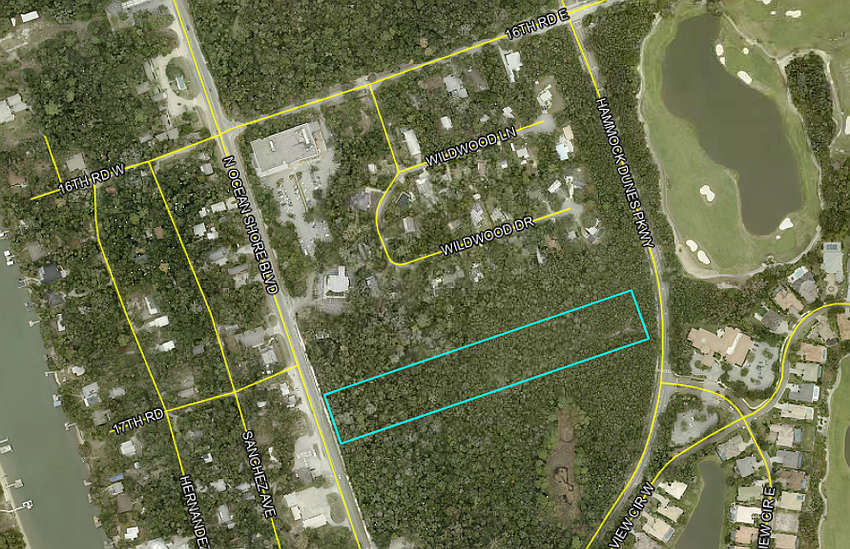 The site of a proposed residential development known as The Cottages, located at 5359 N. Ocean Shore Blvd. Image from Flagler County Property Appraiser's website The site of a proposed residential development known as The Cottages, located at 5359 N. Ocean Shore Blvd. Image from Flagler County Property Appraiser's website