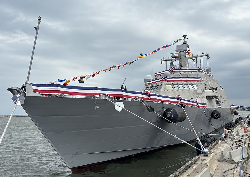 The USS Cleveland, the 16th and last of the Navy’s Freedom-class Littoral Combat Ships, was officially commissioned May 16 at the Cleveland Harbor.