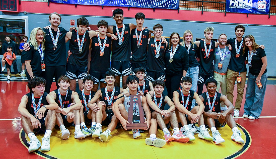 Horizon High boys volleyball team closed out a tremendous season, making school history by finishing as state runners-up.