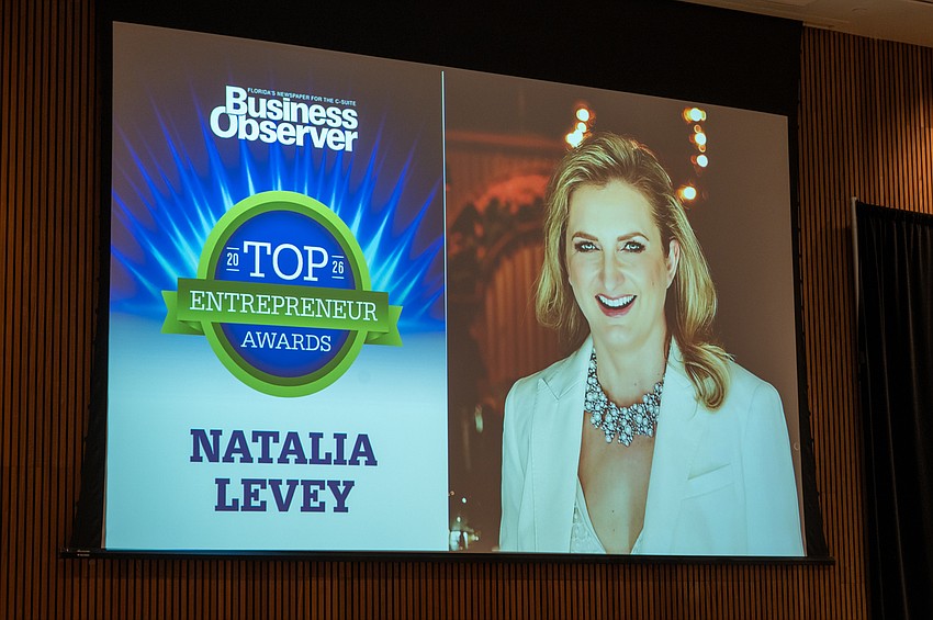 Natalia Levey with Hi Hospitality was one of the six winners.
