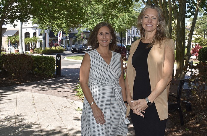 Yolanda Mancha is the foundation's vice president of philanthropy, and Veronica Thames is the CEO.