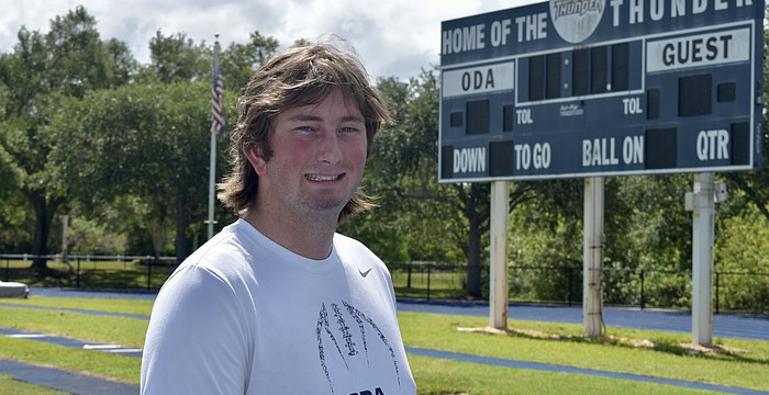 Mason Riley is projected to start at left tackle for an offensive line which coach Rob Hollway believes might be the deepest in program history.