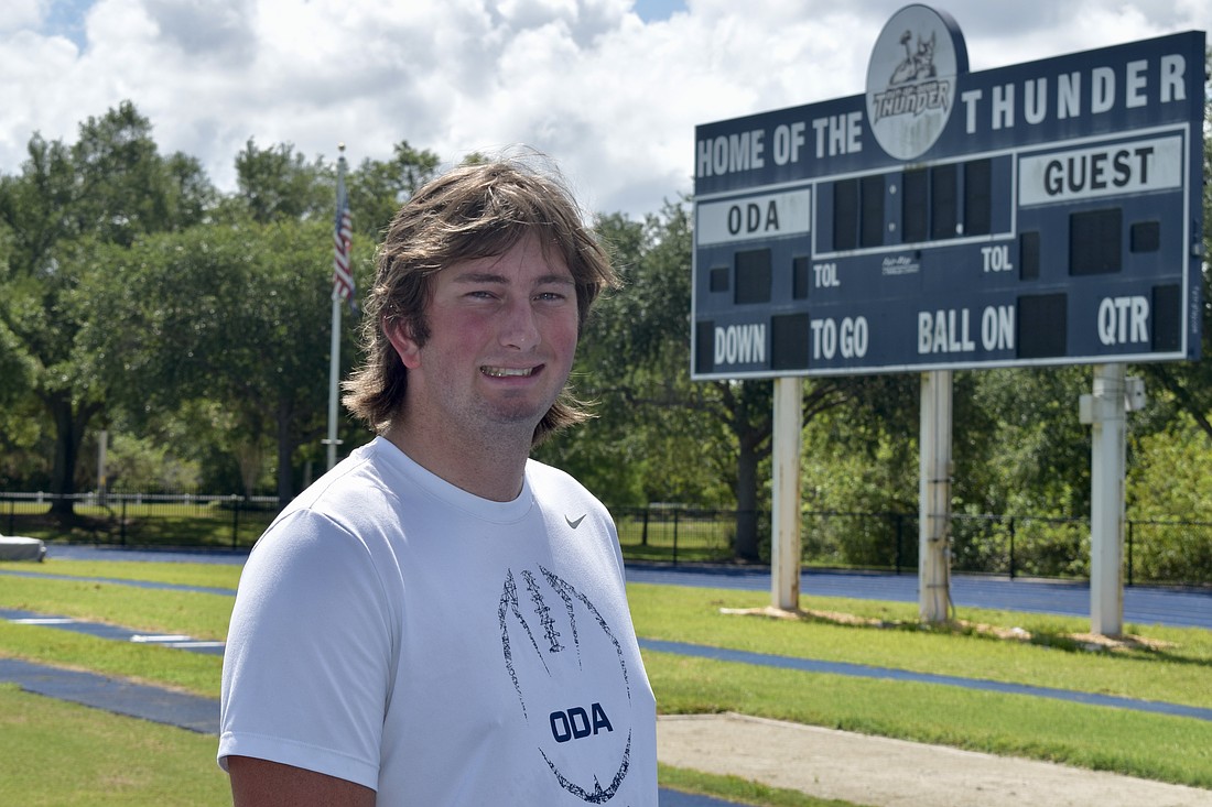 Mason Riley is projected to start at left tackle for an offensive line which coach Rob Hollway believes might be the deepest in program history.