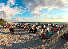 Hermitage Fellow and Grammy Award winner Rona Siddiqui teams up with Westcoast Black Theatre Troupe performers Raleigh Moseley II and Maicy Powell for Hermitage Sunset Music on the Beach on Thursday, May 28.