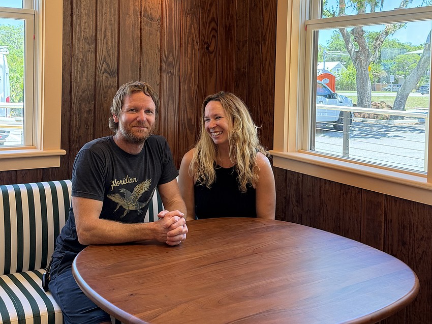 Jeff and Genie McNally are the owners of The Floridian. They also own Bea’s Fine Foods at 9 Anastasia Blvd. Jeff and Genie McNally are the owners of The Floridian. They also own Bea’s Fine Foods at 9 Anastasia Blvd.