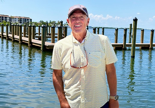 Frank Biondello, Jr. has been overseeing the transformation of The Dock on the Bay's hurricane-damaged marina as the marina manager for the past year.
