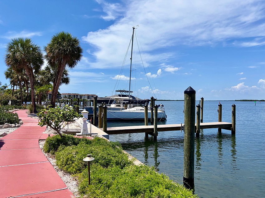 The Dock on the Bay recently completed work on its hurricane-damaged marina, rebuilding the original docks and making plans for a few additional slips.